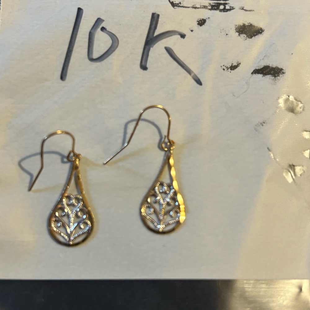 Gold earrings - Picture 6 of 11